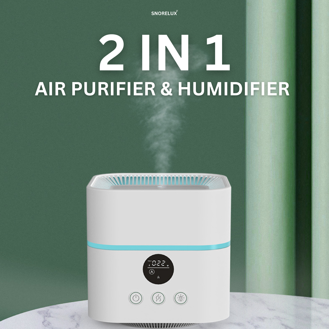Bedroom Air-Purifier & Humidifier - Snorelux®